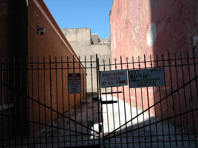 Gated Alley
