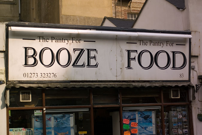 Booze and Food