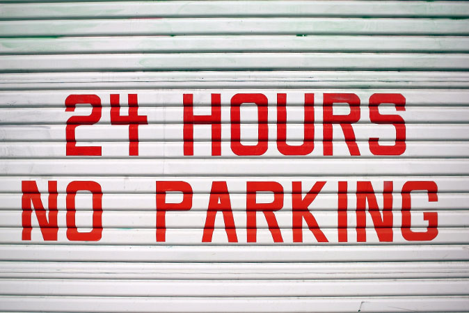 24 Hours No Parking