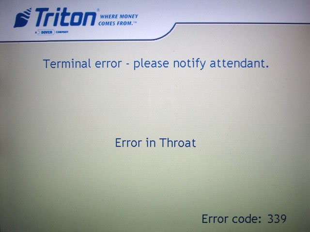 Error in Throat